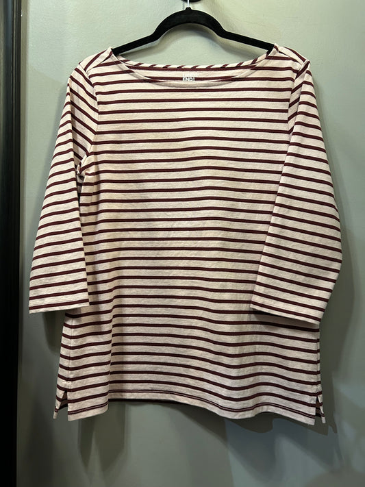 Top Long Sleeve By Lands End In Pink, Size: S