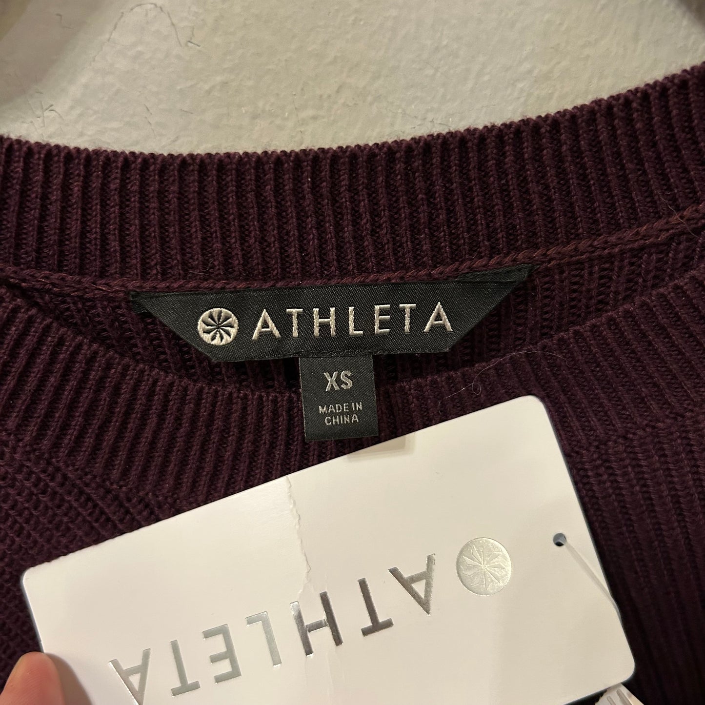 Sweater By Athleta In Purple, Size: Xs