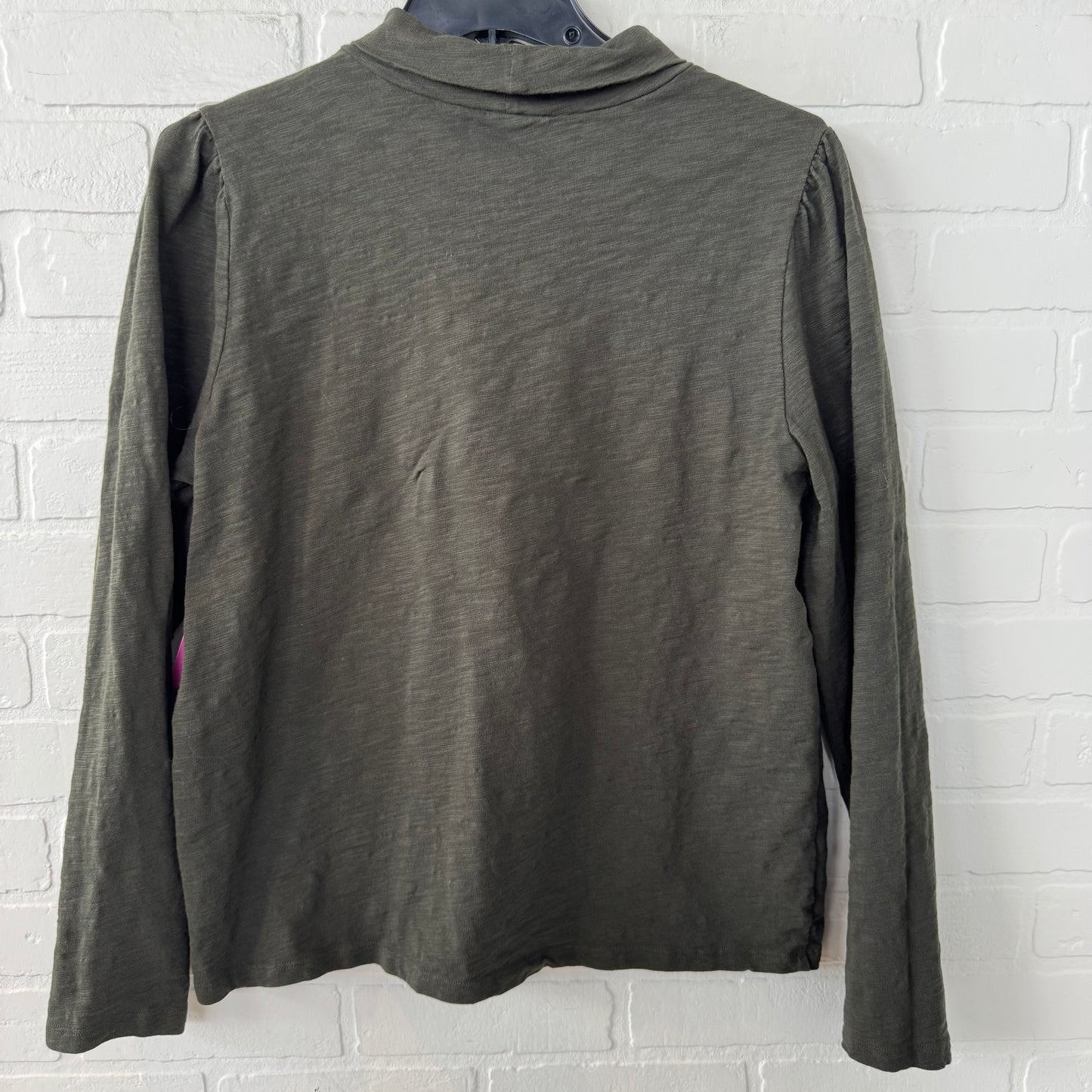 Top Long Sleeve By Lilla P In Green, Size: Xl