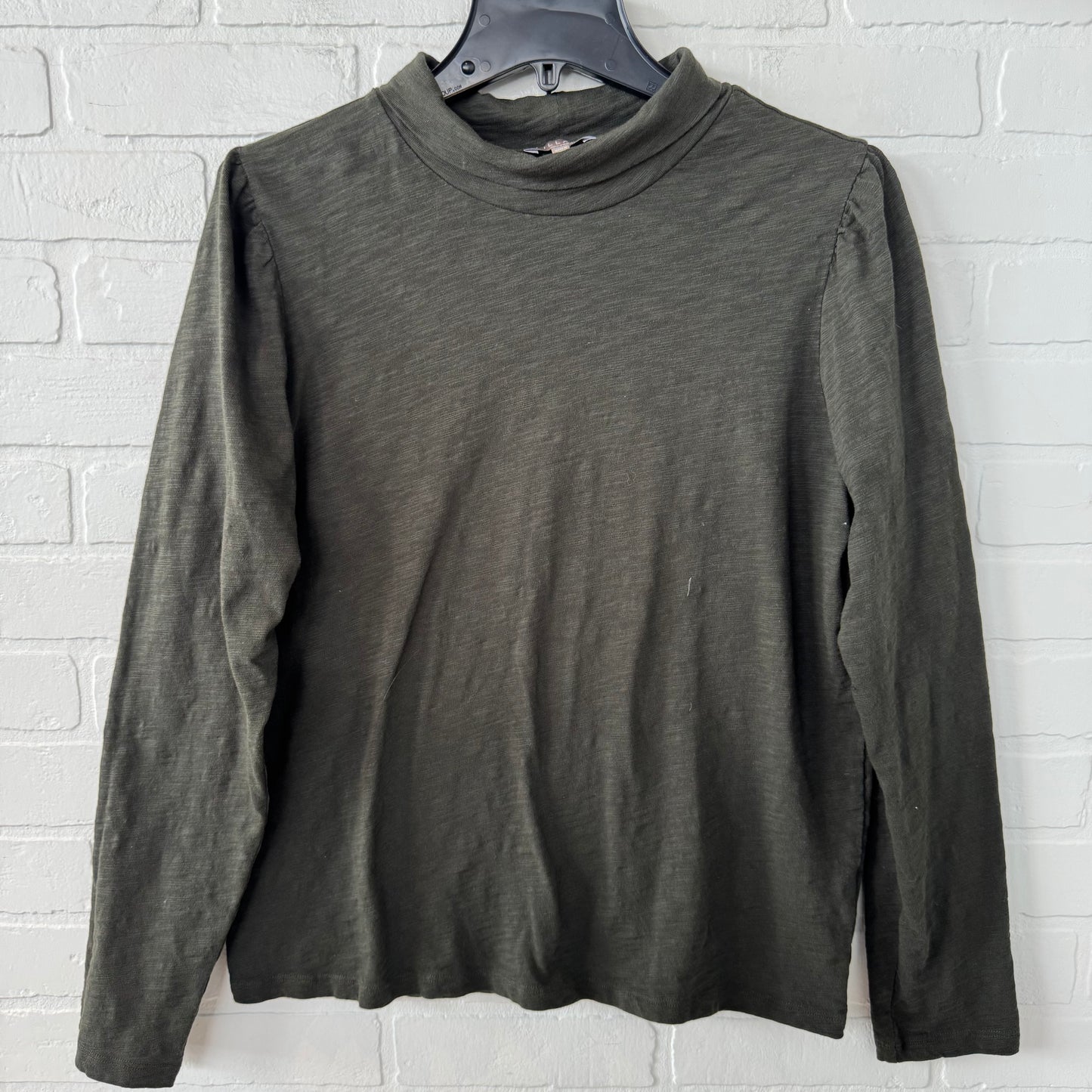 Top Long Sleeve By Lilla P In Green, Size: Xl