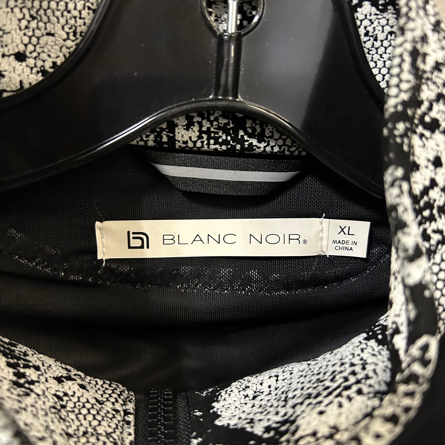 Jacket Other By blanc noit In Black & White, Size: Xl