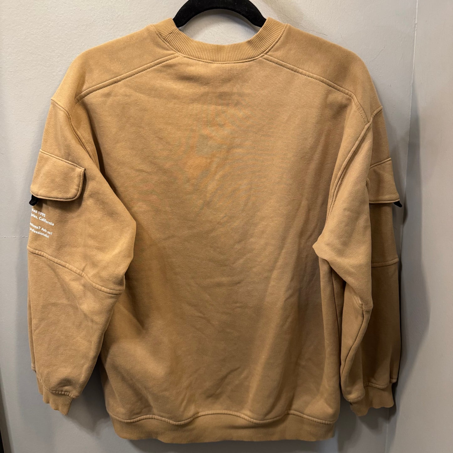 Sweatshirt Crewneck By Divided In Tan, Size: Xs