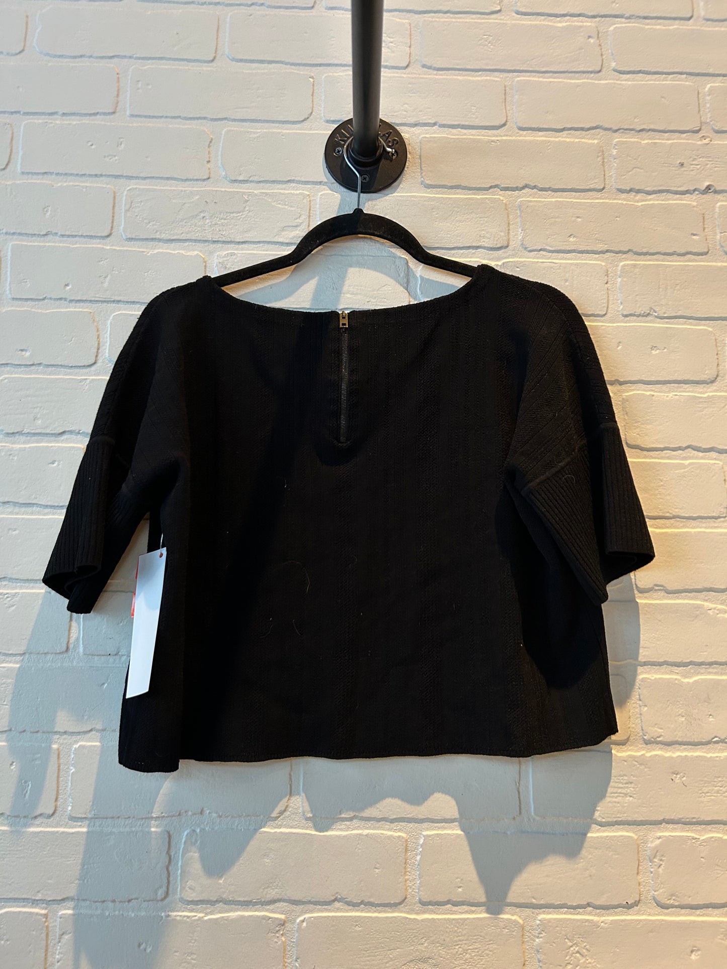 Top Short Sleeve By Rag And Bone In Black, Size: M