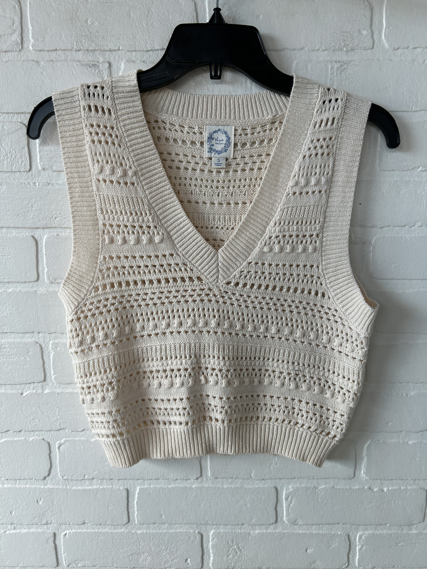 Vest Sweater By Blue Rain  Size: S