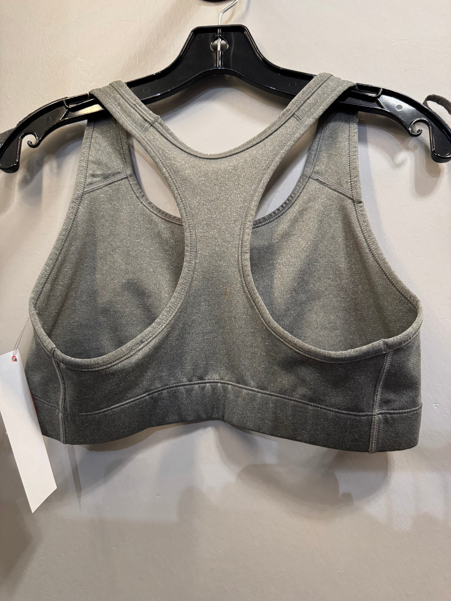 Athletic Bra By Nike In Grey, Size: L