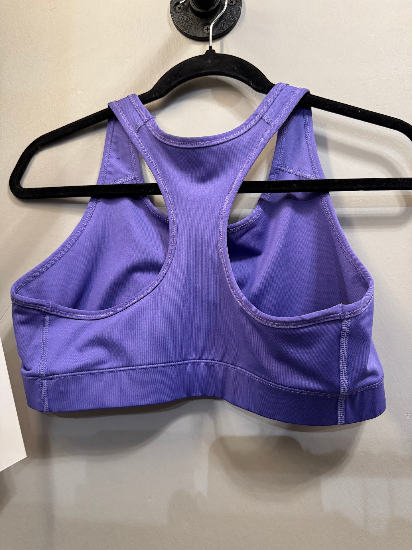 Athletic Bra By Nike In Purple, Size: L