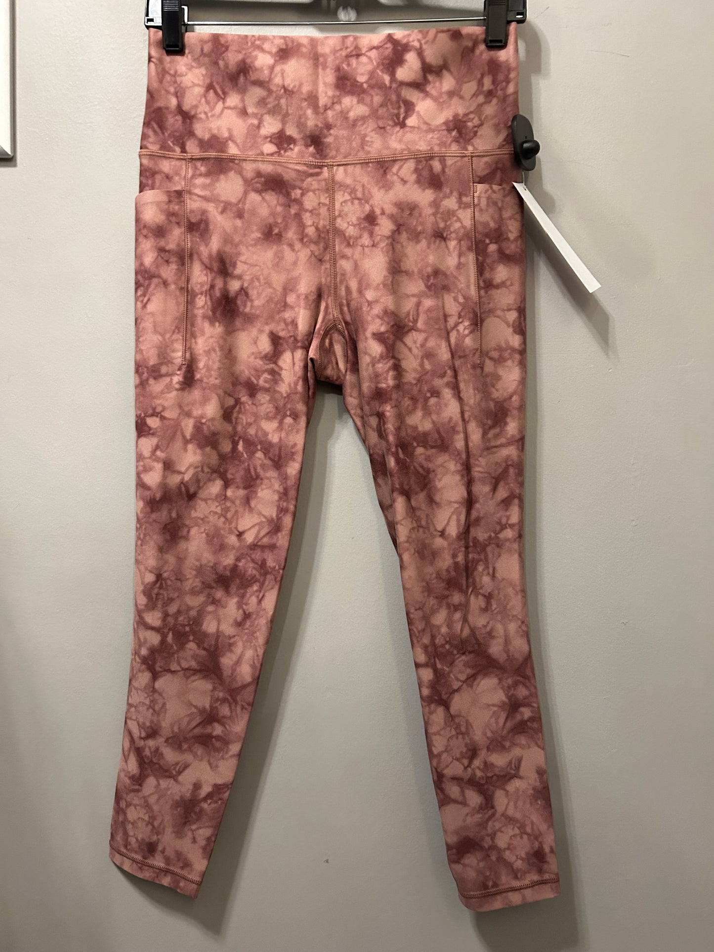 Athletic Leggings By Athleta In Pink, Size: 8