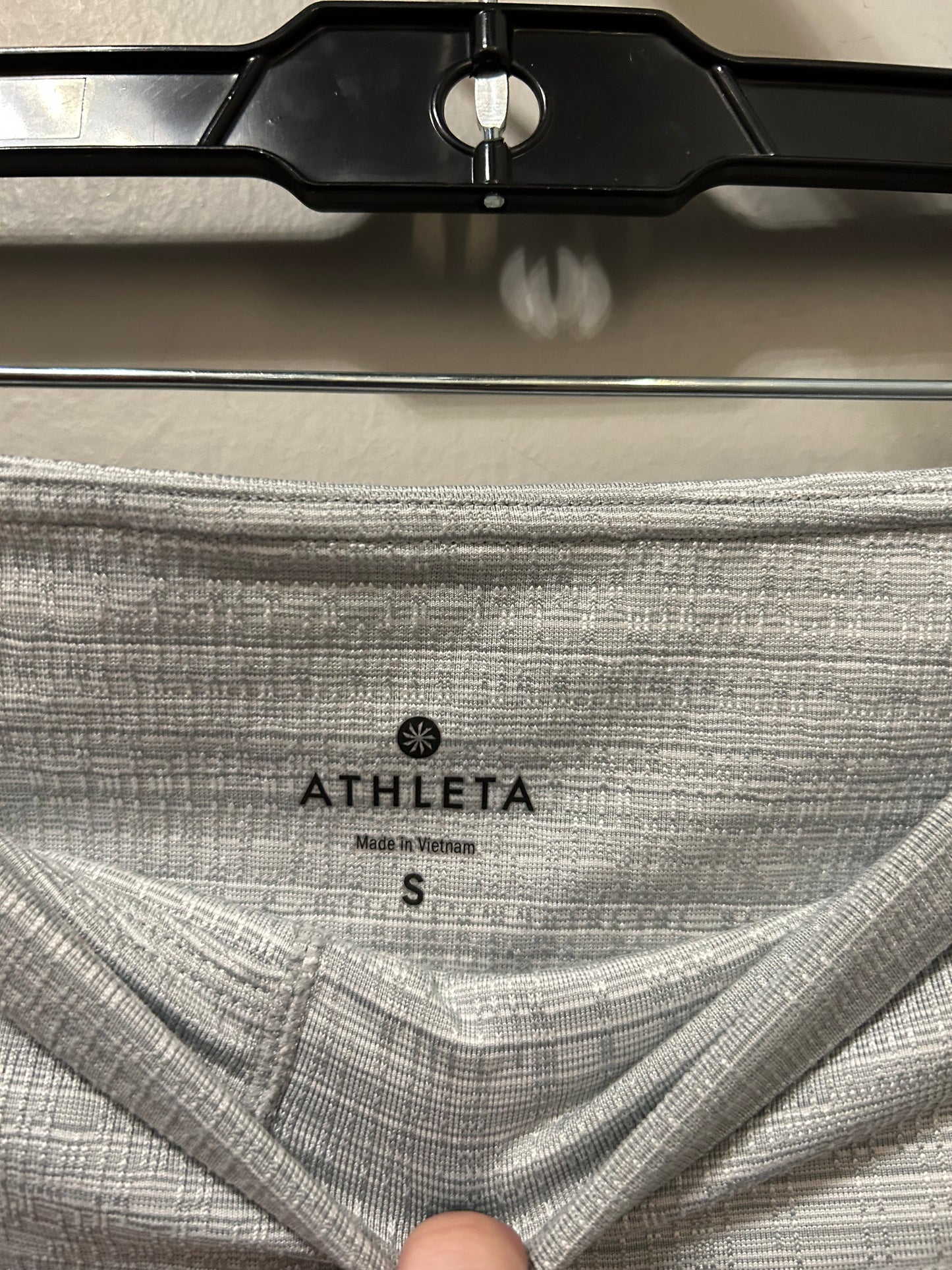 Athletic Leggings By Athleta In Grey, Size: 4