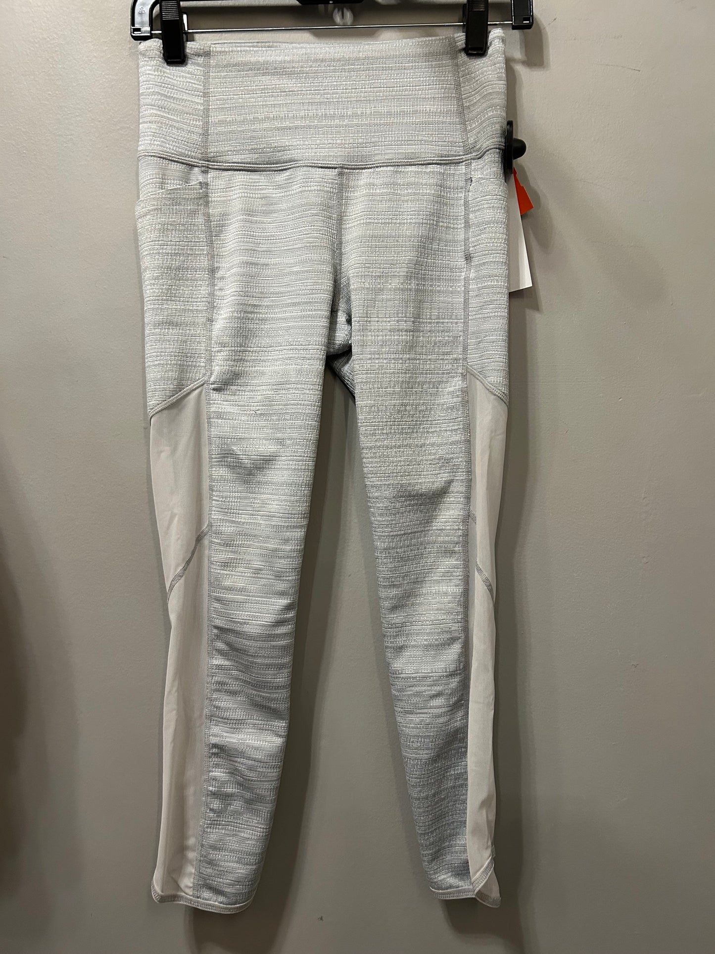 Athletic Leggings By Athleta In Grey, Size: 4