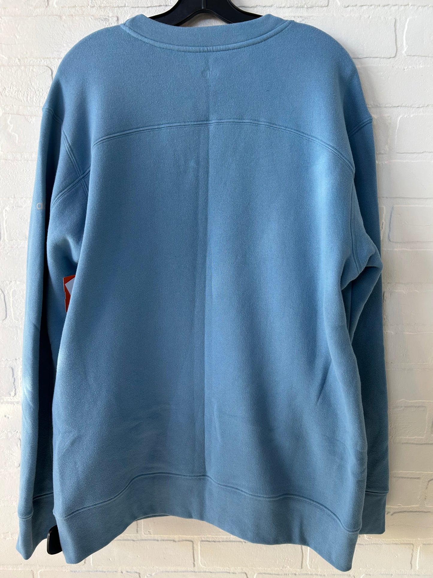 Athletic Sweatshirt Crewneck By Alo In Blue, Size: Xl