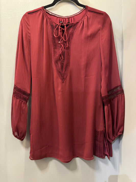Top Long Sleeve By White House Black Market  Size: Xs
