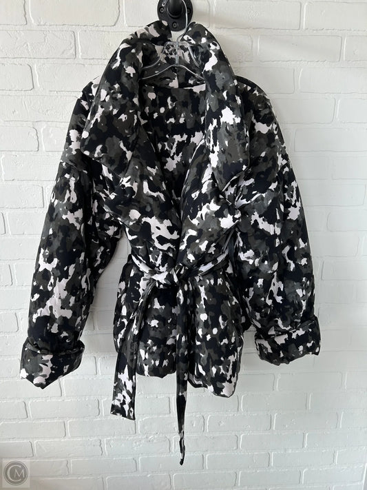 Jacket Puffer & Quilted By Norma Kamali In Camouflage Print, Size: M