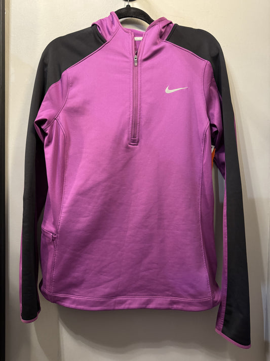 Athletic Sweatshirt Hoodie By Nike  Size: L