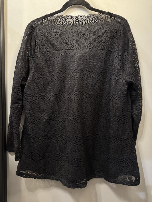 Top Long Sleeve By Adiva  Size: 1x