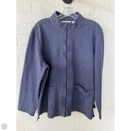 Jacket Shirt By Orvis In Blue, Size: Xl