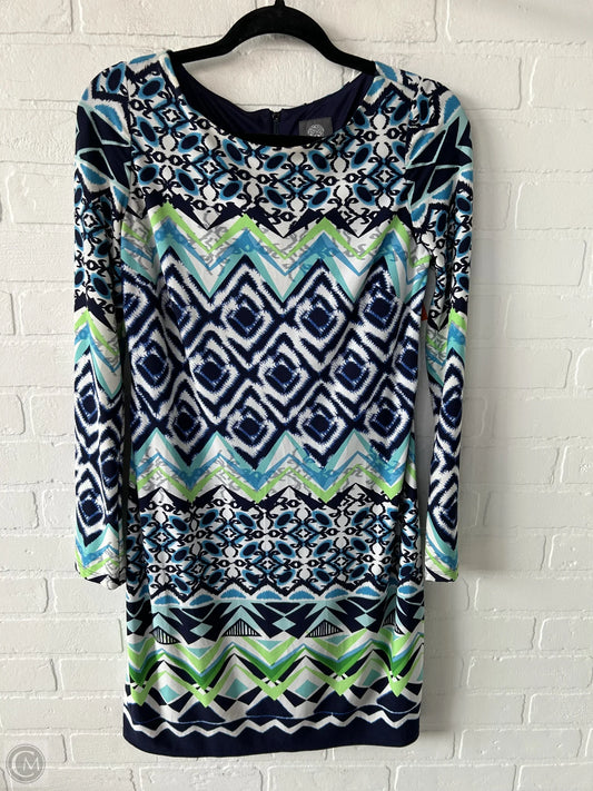 Dress Casual Short By Vince Camuto In Blue & Green, Size: Xs