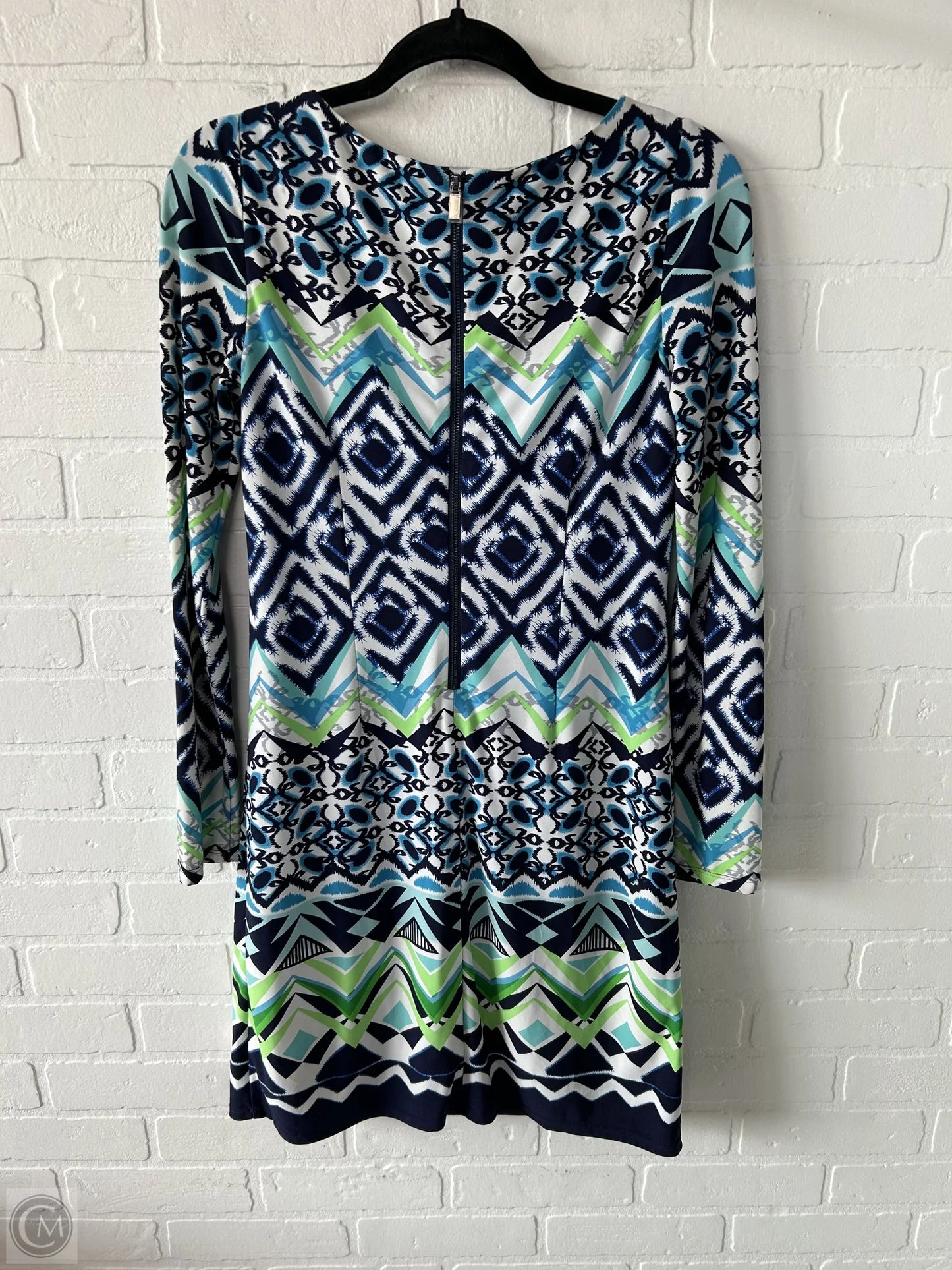 Dress Casual Short By Vince Camuto In Blue & Green, Size: Xs