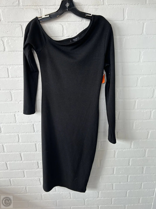 Dress Casual Midi By Vici In Black, Size: M