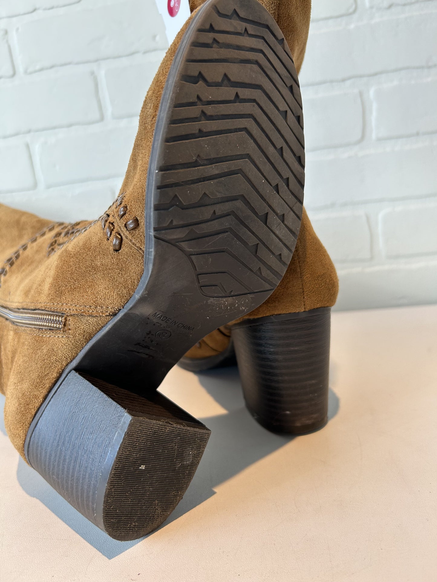 Boots Over-the-knee Heels By Clothes Mentor  Size: 8