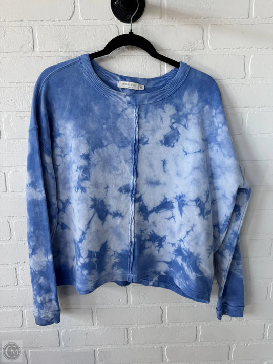 Sweatshirt Crewneck By Modadoc In Blue, Size: M