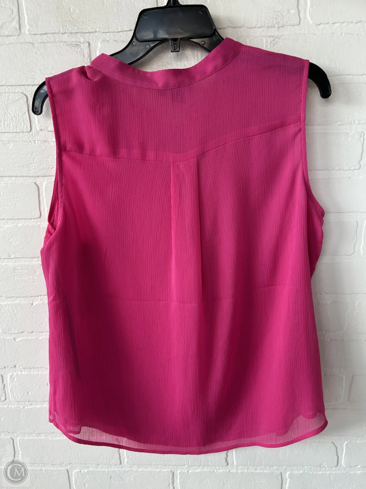 Top Sleeveless By Tommy Hilfiger In Pink, Size: L