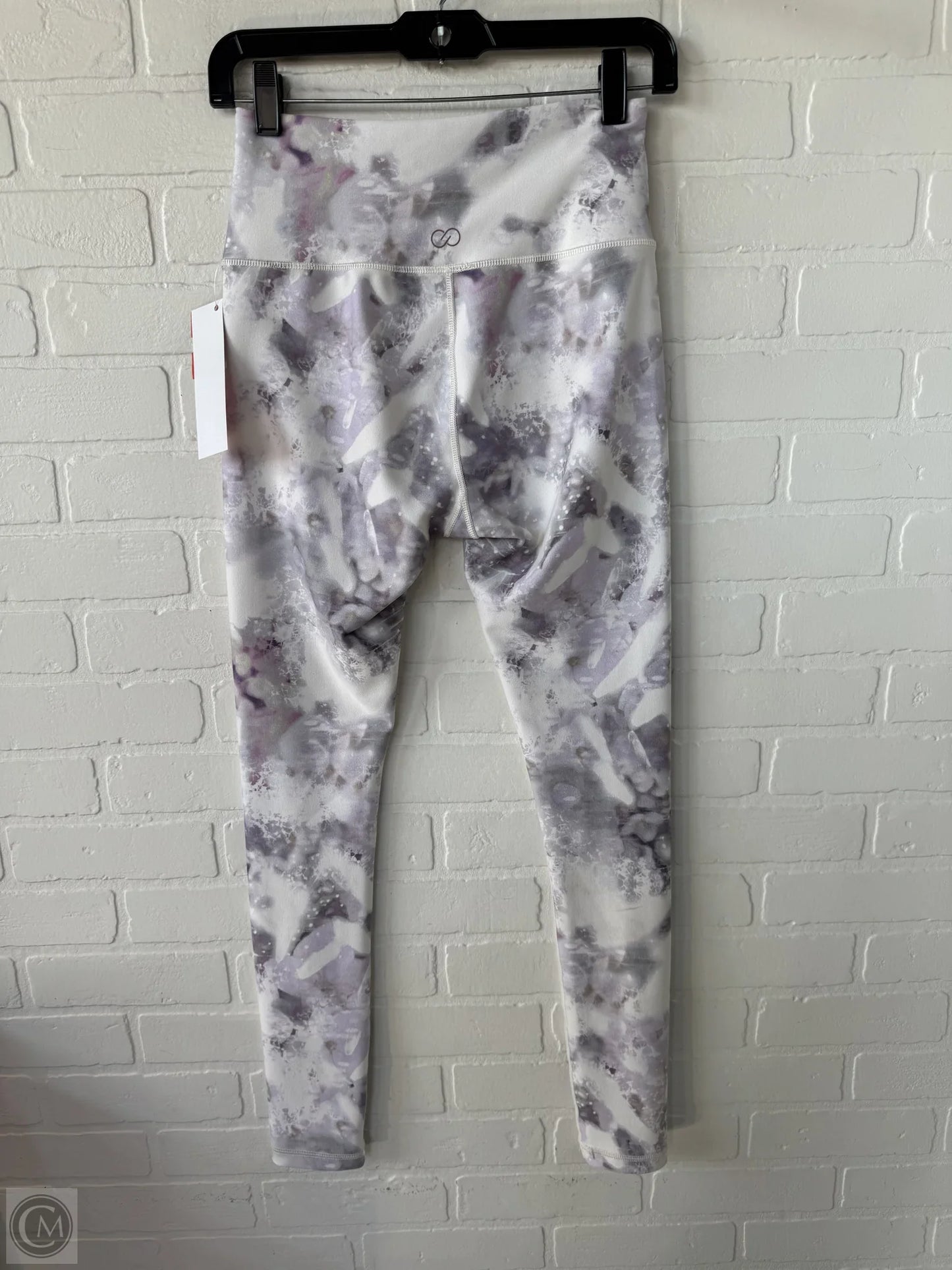 Athletic Leggings By Calia In Purple & White, Size: 4
