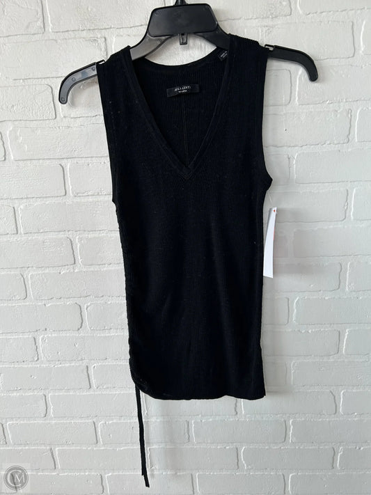 Top Sleeveless Designer By All Saints In Black, Size: M