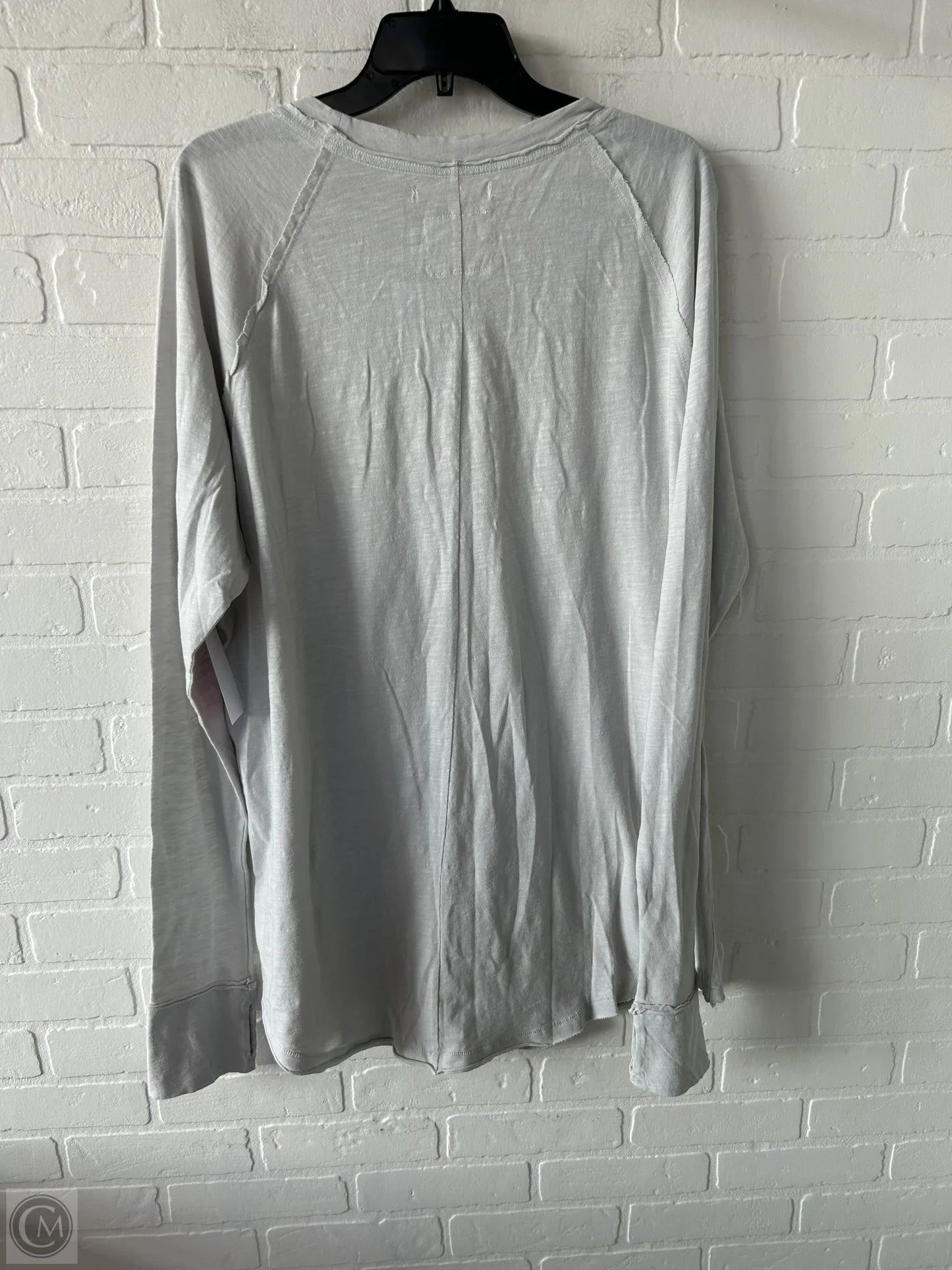 Top Long Sleeve By Free People In Grey, Size: Xl