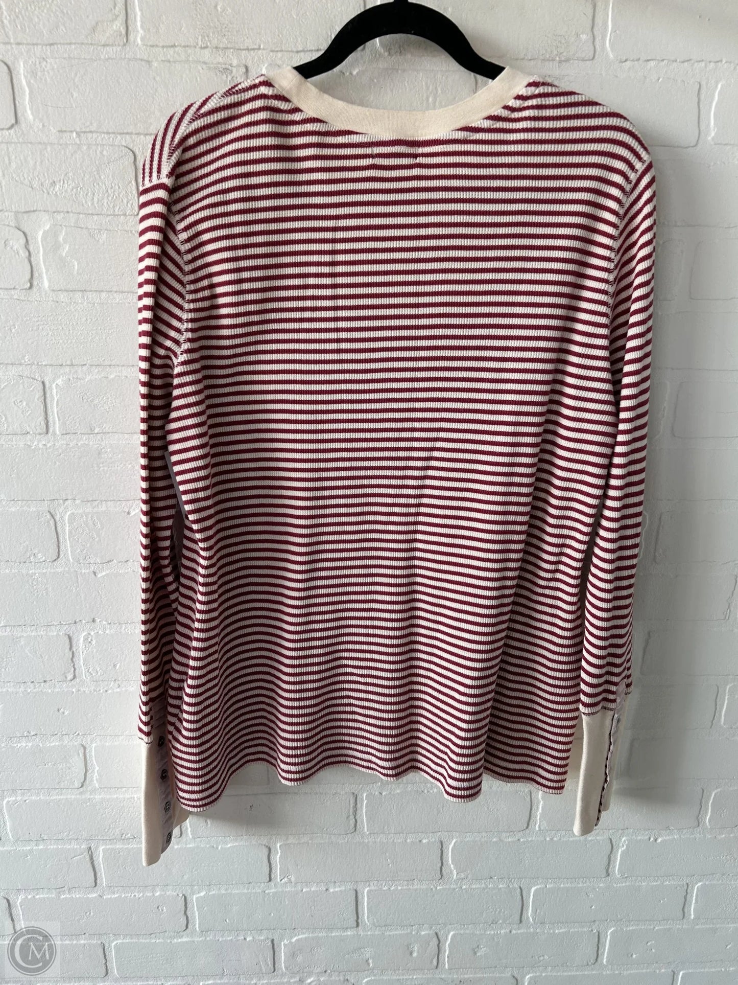 Top Long Sleeve By Sundance In Red, Size: Xl