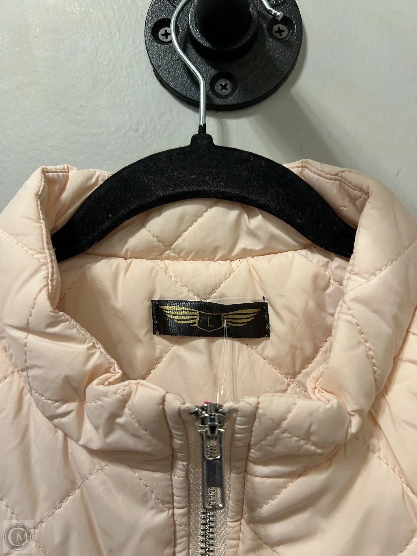 Vest Puffer & Quilted By Clothes Mentor In Pink, Size: L