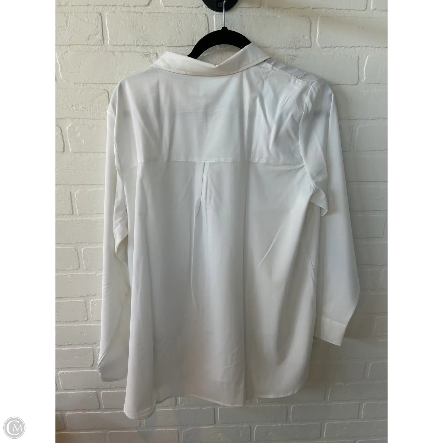 Top Long Sleeve By MODERN AMBITION In White, Size: L