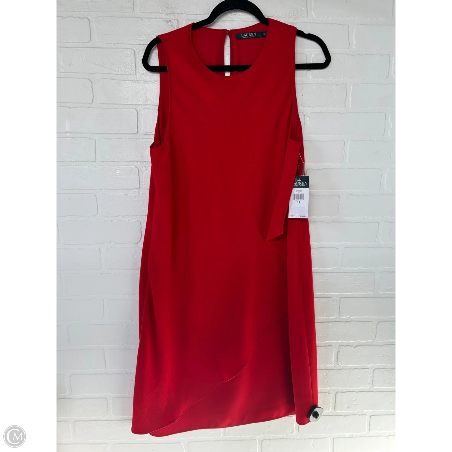 Dress Party Short By Lauren By Ralph Lauren In Red, Size: L