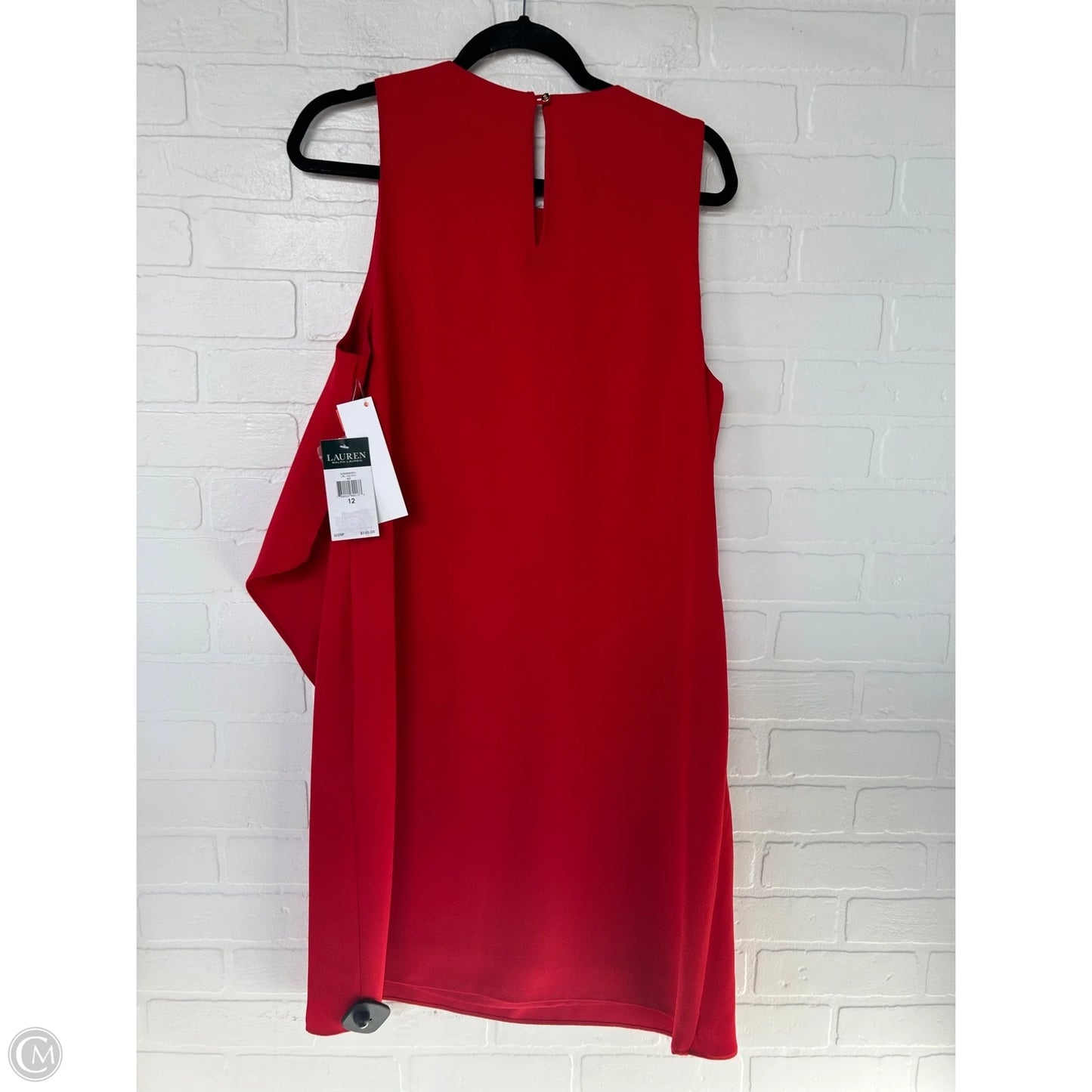 Dress Party Short By Lauren By Ralph Lauren In Red, Size: L