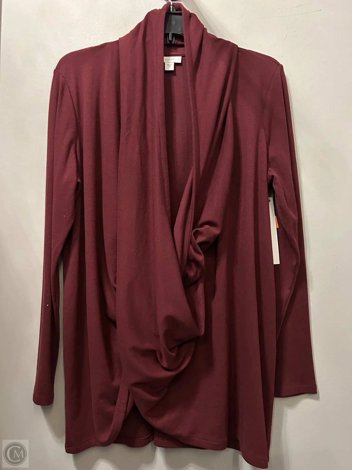 Cardigan By Pure Jill In Red, Size: M