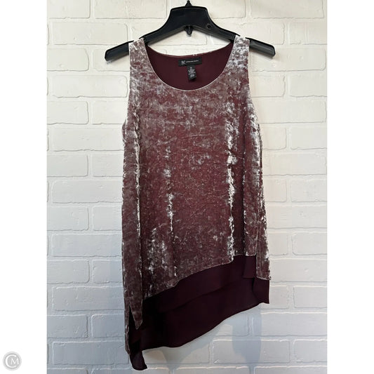 Top Sleeveless By Inc In Red, Size: Xs