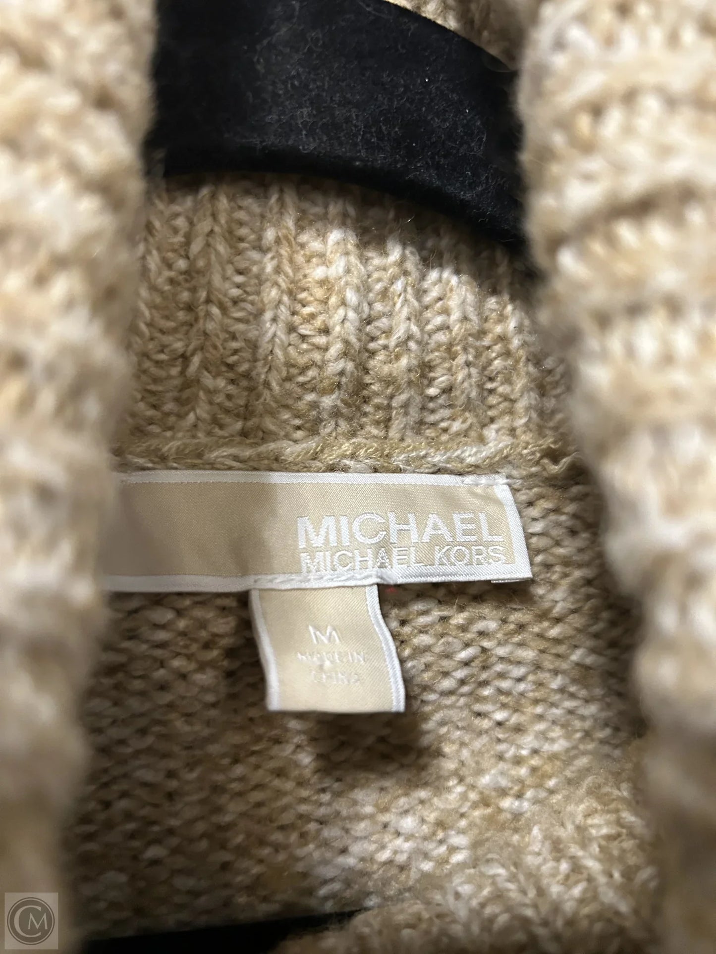 Sweater By Michael By Michael Kors In Tan, Size: M
