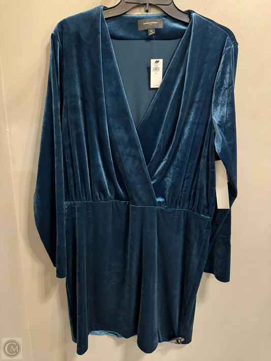 Dress Party Short By Banana Republic In Blue, Size: Xl