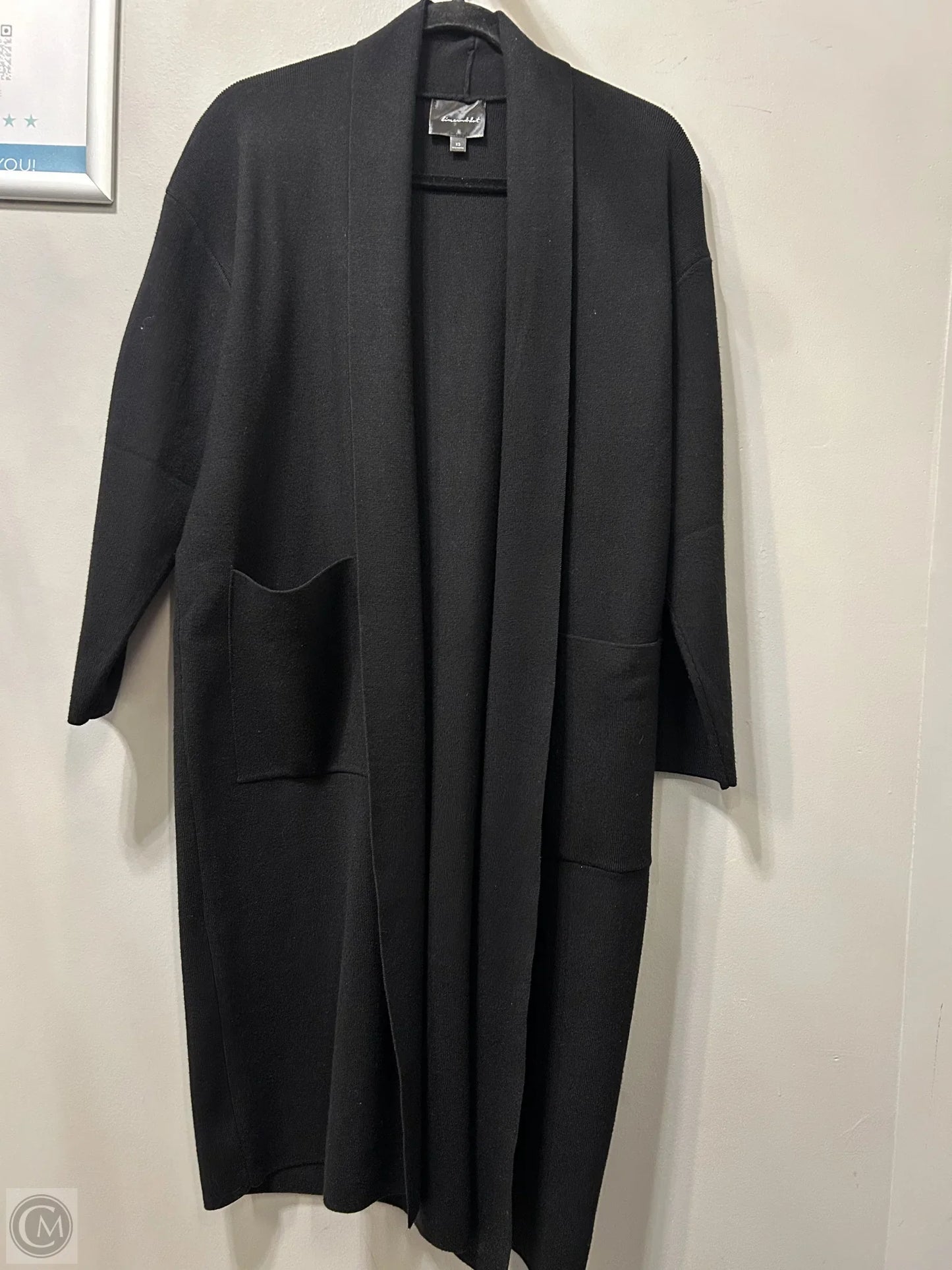 Sweater Cardigan By Line & Dot In Black, Size: Xs