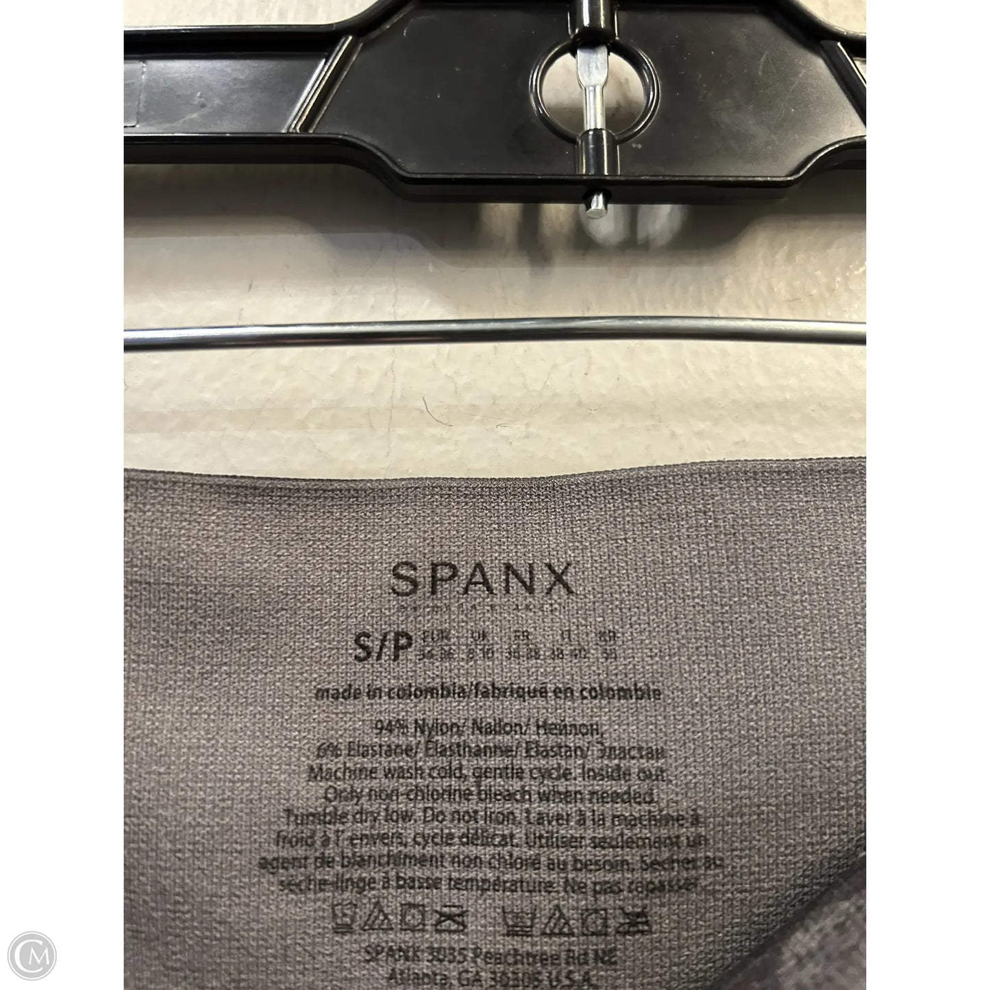 Athletic Leggings By Spanx In Camouflage Print, Size: 4