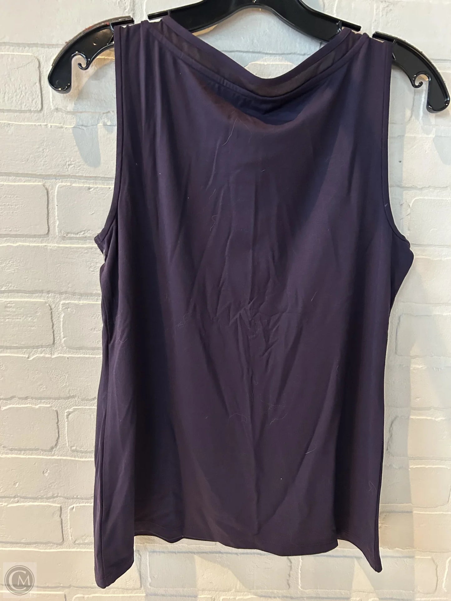 Top Sleeveless By Talbots In Purple, Size: Mp