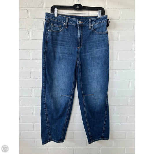 Jeans Boyfriend By Chicos In Blue Denim, Size: 6