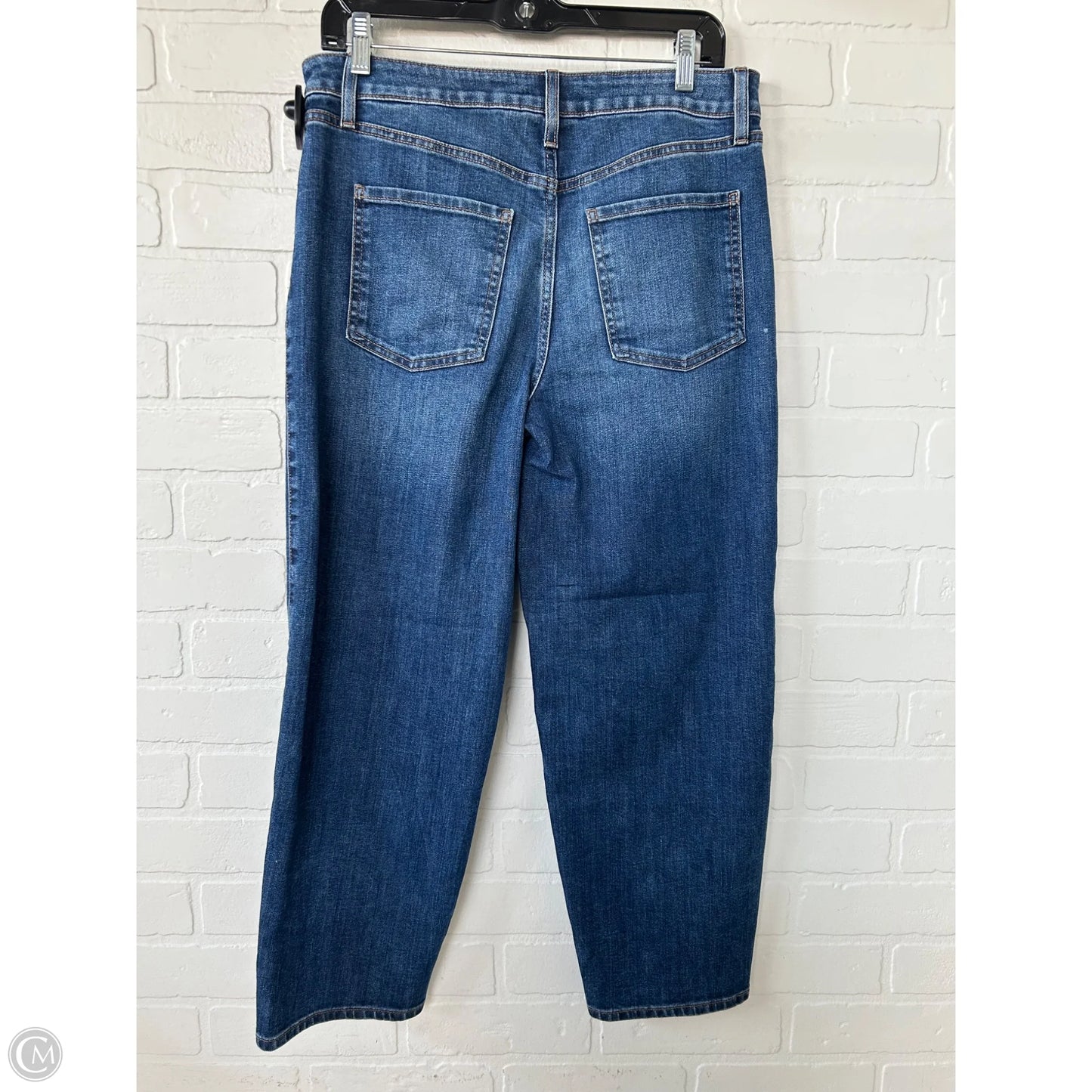 Jeans Boyfriend By Chicos In Blue Denim, Size: 6