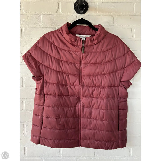 Vest Puffer & Quilted By Coldwater Creek In Red, Size: Sp