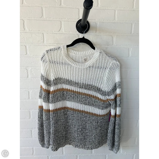 Sweater By Cmc In Grey & White, Size: S