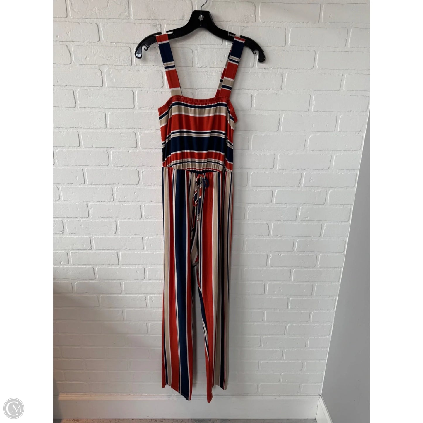 Jumpsuit By Caution To The Wind In Blue & Orange, Size: M