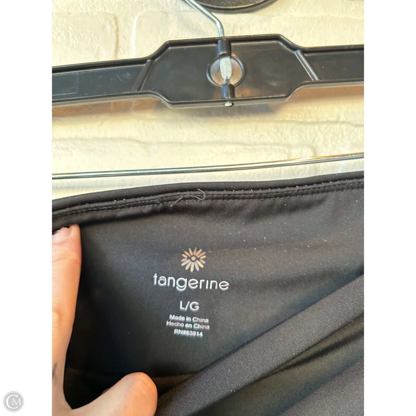 Athletic Leggings By Tangerine In Black, Size: 12
