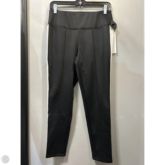 Athletic Pants By Talbots In Black & White, Size: 8p