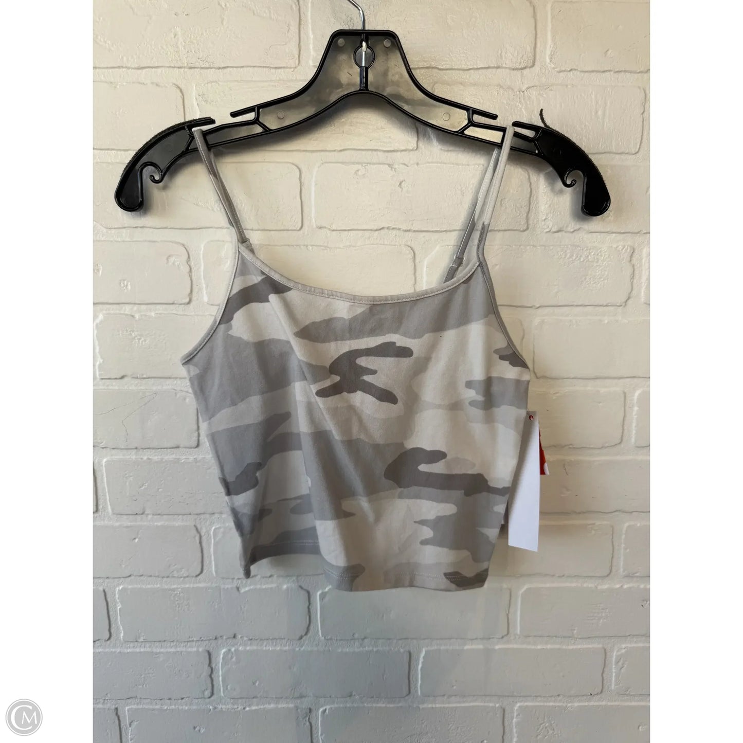 Top Sleeveless Basic By American Eagle In Grey, Size: Xs