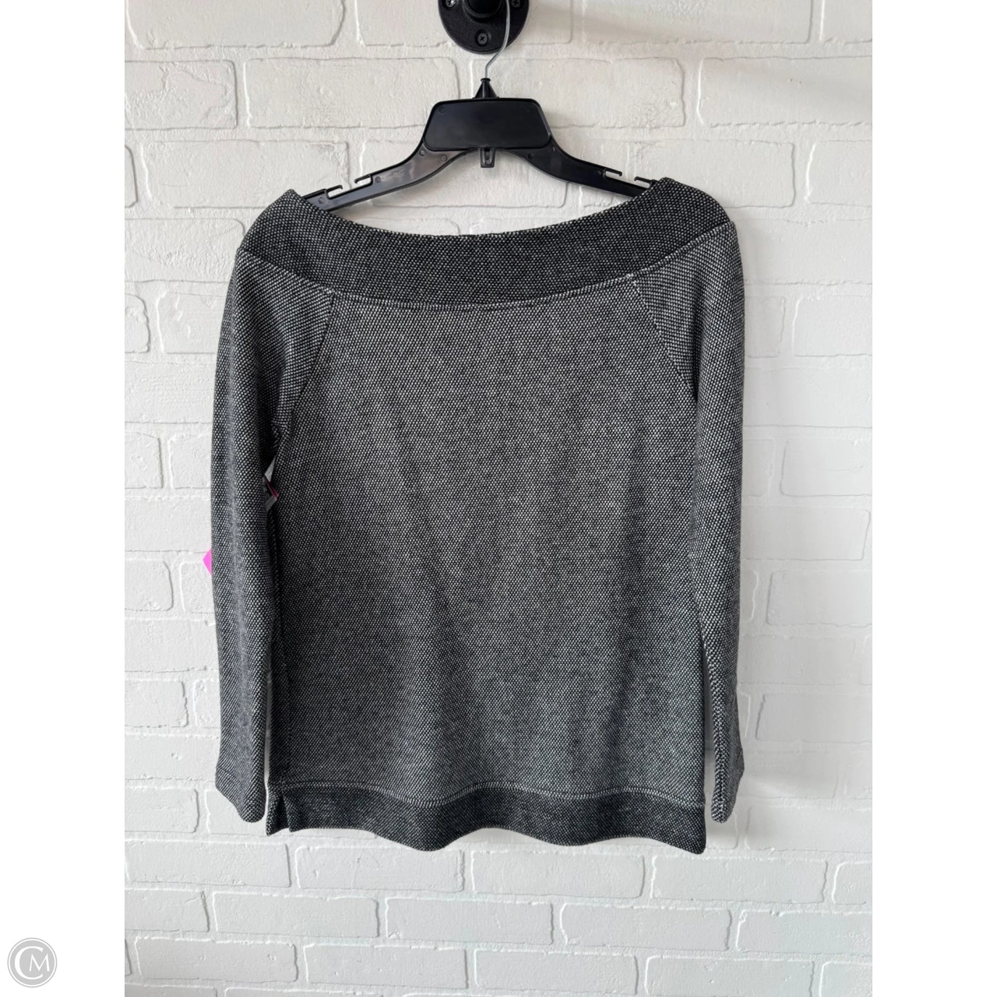 Top Long Sleeve By Loft In Black, Size: S