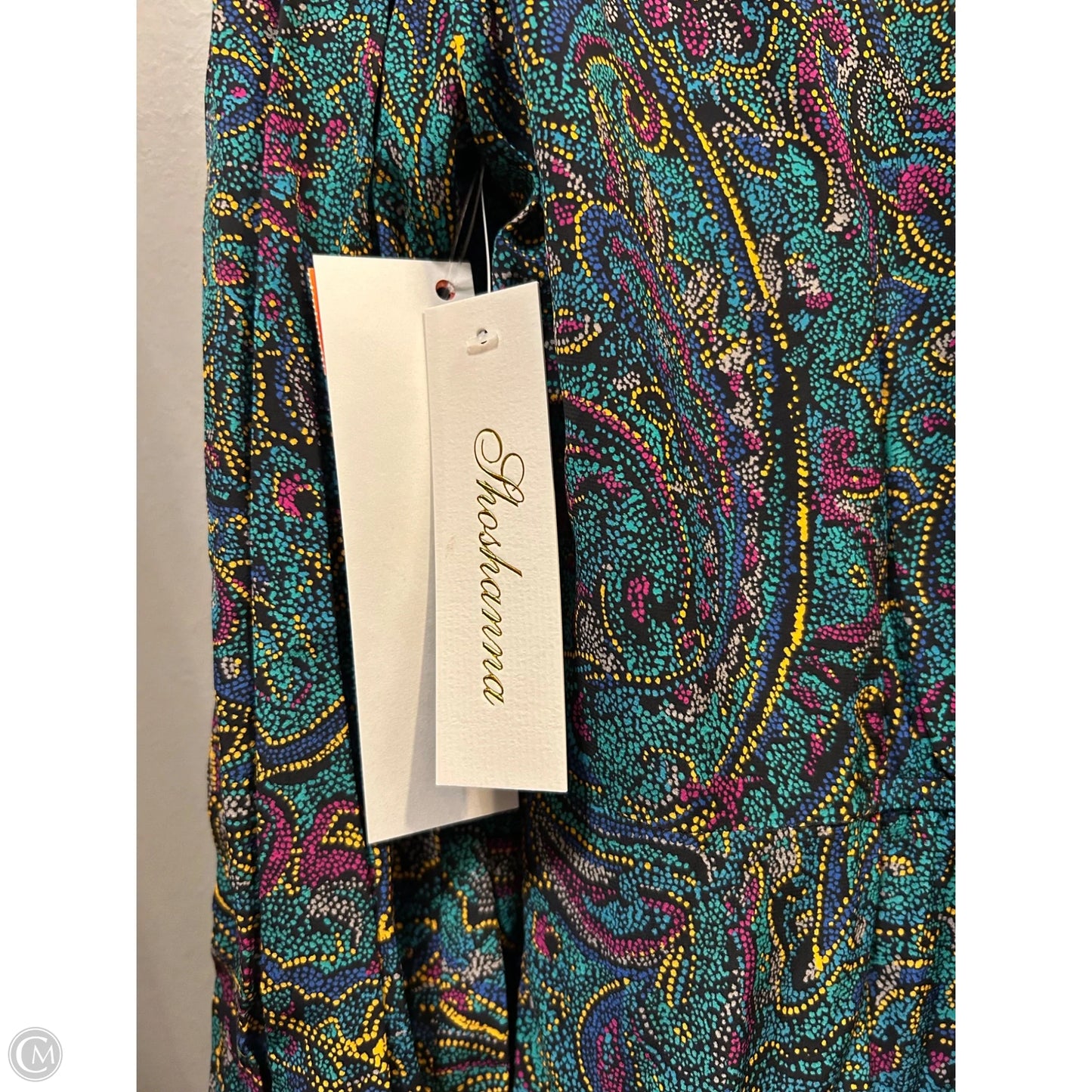 Dress Casual Short By Shosanna In Blue & Purple, Size: L